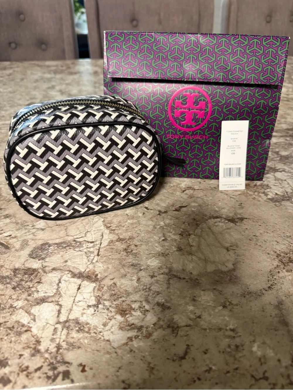 Tory Burch Cosmetic Pouch🧡